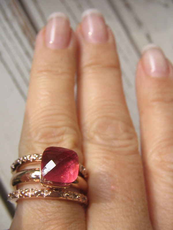 Firenze Ring Small - light sapphire