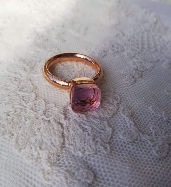 Firenze Ring Small - light rose