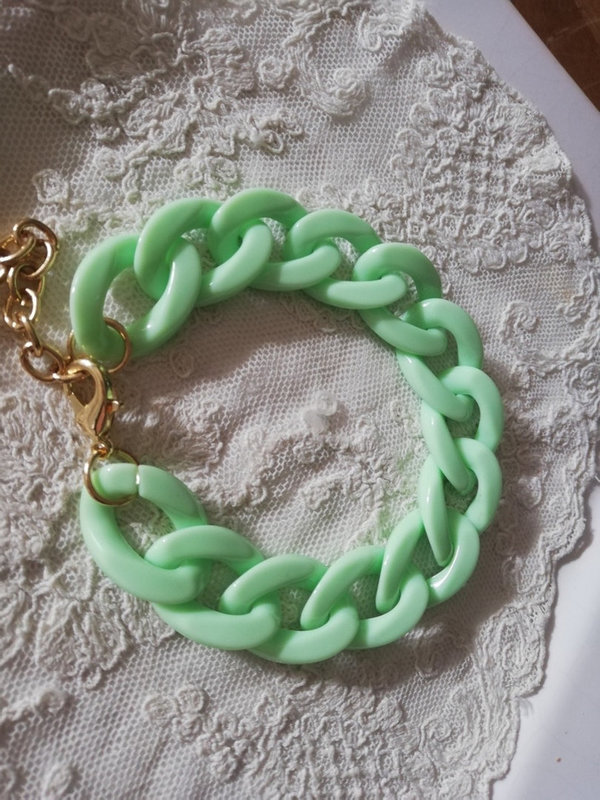Armband Chain Green
