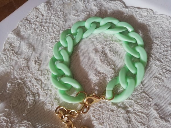 Armband Chain Green