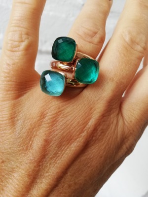 Firenze Ring Classic oder Deluxe - emerald